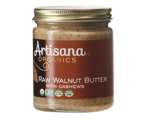 Artisana 100% Organic Raw Walnut Nut Butter with Cashews